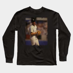 Scott Brosius in New York Yankees Long Sleeve T-Shirt